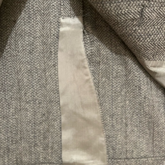 Vintage 80s Adams Gray Wool Blend Sport Coat - Picture 11 of 12